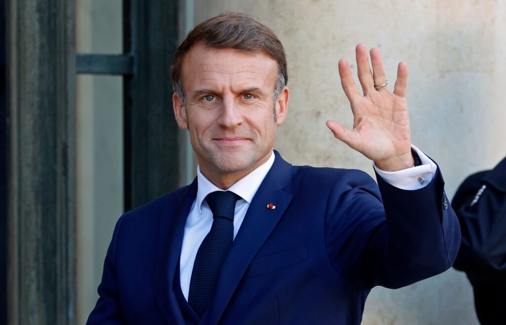 Macron Chesnot Getty Images